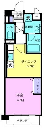 フランディルの間取り画像