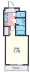 神戸・山手アパートメントの間取り画像
