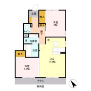 グランメールの間取り画像
