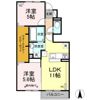 ソレイユの間取り画像