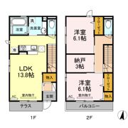 ファミール Cの間取り画像
