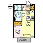 ウエストリバーの間取り画像