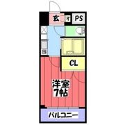 セントラルハイツ筒井の間取り画像
