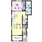 ベル シャトー Ⅰの間取り画像