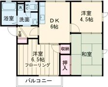 パークハイツAの間取り画像