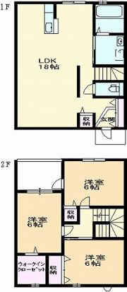 casita赤妻の間取り画像