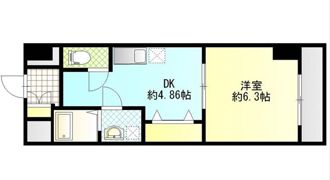IMASA MORUGEN 壱番館の間取り画像