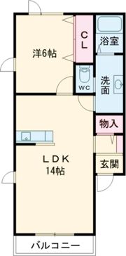 ローザの間取り画像