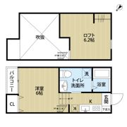 eins（アインス）の間取り画像