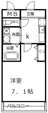 パインアベニューの間取り画像