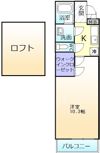 フジパレス浜寺諏訪森ノースの間取り画像