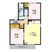 ブルンネンパーク Cの間取り画像