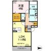 ブリランテ Bの間取り画像