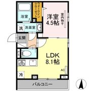 クロノス天神の間取り画像