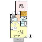 WITー坪井の間取り画像