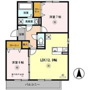 グランドアトリオ神戸西 D棟の間取り画像