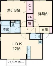 花多来館 A棟の間取り画像