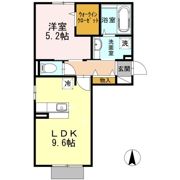 シャルマン萩原の間取り画像