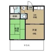 ハイツ藤の間取り画像