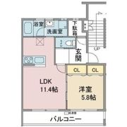 パークウエスト上社の間取り画像