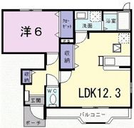 シェーンブルンAの間取り画像