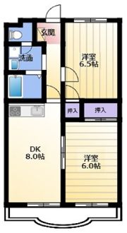 ユーマンションの間取り画像