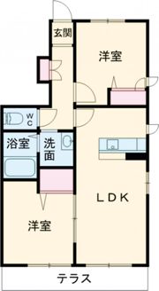 エコールヒルズの間取り画像