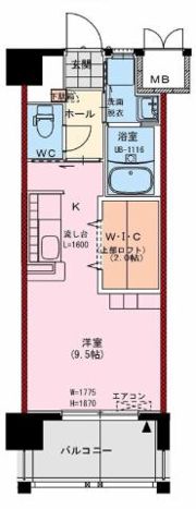 プレベントNの間取り画像