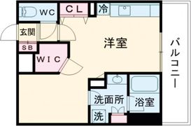 プレジール三ノ宮の間取り画像