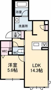 シャーメゾンアルタミラ府中の間取り画像