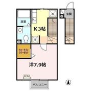 ラスティックⅢの間取り画像