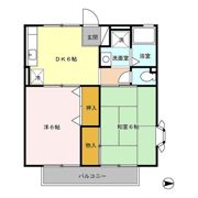 ハッピープラザ 壱番館の間取り画像