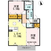 サンウォール オタギリ ABCDEの間取り画像