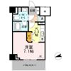 プレコート上鳥羽の間取り画像