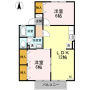 サニーハウスさとう A棟の間取り画像