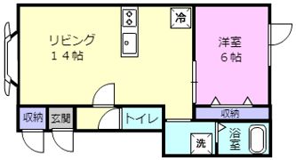 レインボーハウスドリームⅡの間取り画像