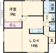 ミリオンパレス深堀の間取り画像