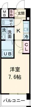 エスリード神戸三宮パークビューの間取り画像