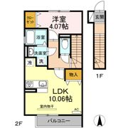 グリュックの間取り画像