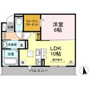セレブ ウィット A棟の間取り画像