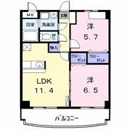クレアールメゾン大山の間取り画像