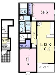 サニーコート植村Ⅱの間取り画像