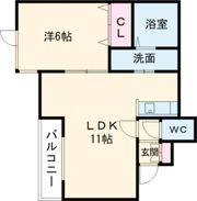 サニーサイドの間取り画像