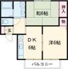 ボヌール荒井Ⅱの間取り画像