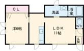 マンションメガロポリスの間取り画像