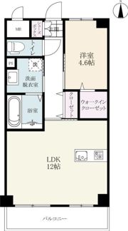 アコール鍋島の間取り画像