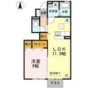 ロワール Ⅲの間取り画像