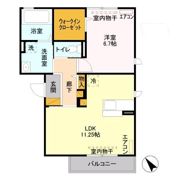 One's Harbor Ⅱの間取り画像