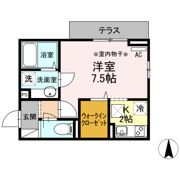 D-room西ヶ原の間取り画像