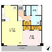 グランデサーナの間取り画像